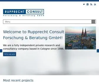 Rupprecht-Consult.eu(Rupprecht Consult) Screenshot