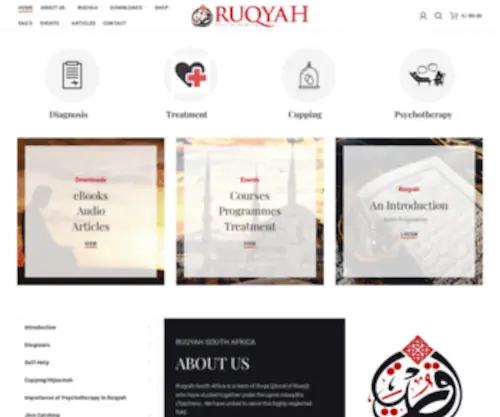 RuqYah.org.za(Heal yourself) Screenshot