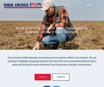 Ruralamerica2020.org(Ruralamerica 2020) Screenshot