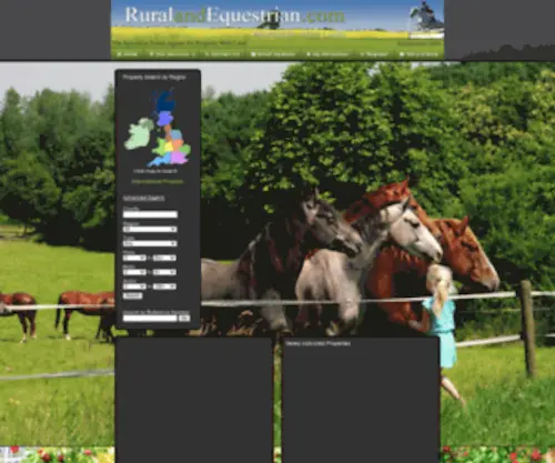 Ruralandequestrian.com(Rural and Equestrian) Screenshot
