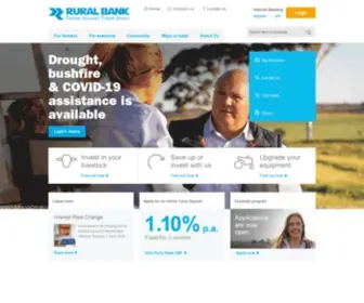 Ruralbank.com.au(Rural Bank) Screenshot