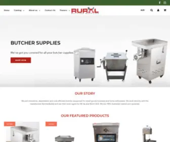 Ruralbutchersupplies.com.au(Rural Butcher Supplies) Screenshot