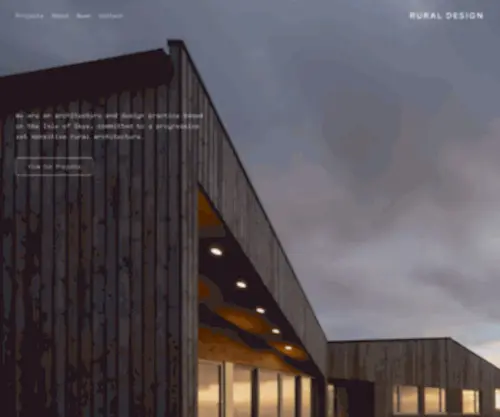 Ruraldesign.co.uk(Rural Design Architects) Screenshot