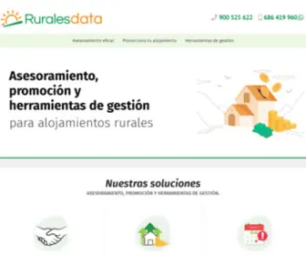 Ruralesdata.com(Servicios de asesoría y promoción de alojamientos rurales) Screenshot