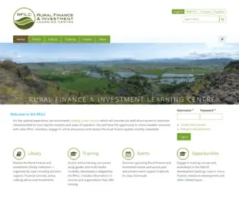 Ruralfinanceandinvestment.org(RFILC) Screenshot