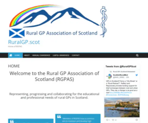 Ruralgp.scot(Home of RGPAS) Screenshot