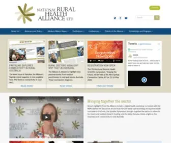 Ruralhealth.org.au(The National Rural Health Alliance (the Alliance)) Screenshot