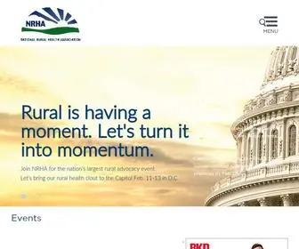 Ruralhealthweb.org(NRHA Home) Screenshot