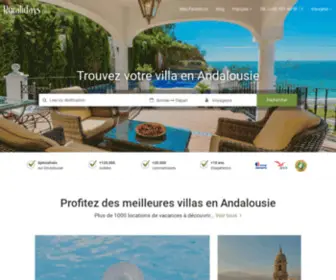 Ruralidays.fr(Villas) Screenshot