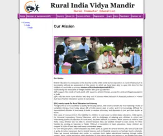 Ruralindiavidyamandir.com(Vidyamandir India) Screenshot