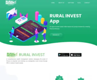 Ruralinvest.in(Rural Invest) Screenshot