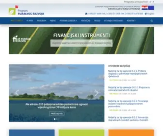 Ruralnirazvoj.hr(Europski poljoprivredni fond za ruralni razvoj (EAFRD)) Screenshot