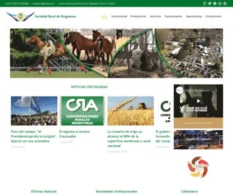 Ruralpergamino.org.ar(Sociedad Rural Pergamino) Screenshot