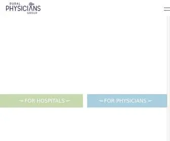 Ruralphysiciansgroup.com(Rural Physicians Group) Screenshot