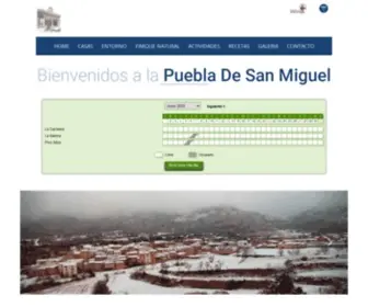 Ruralpuebladesanmiguel.com(Casa Rural Puebla de San Miguel) Screenshot