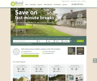 Ruralretreats.co.uk(Rural Retreats) Screenshot