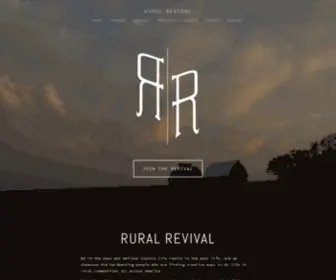 Ruralrevival.co(Rural Revival) Screenshot