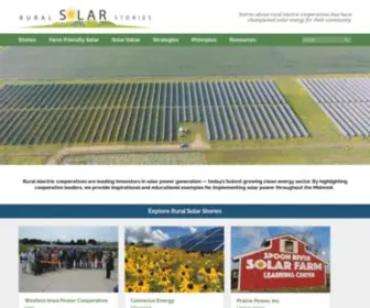 Ruralsolarstories.org(Rural Solar Champions) Screenshot