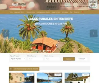 Ruraltenerife.net(Casas Rurales Tenerife con Piscina y Barbacoa) Screenshot