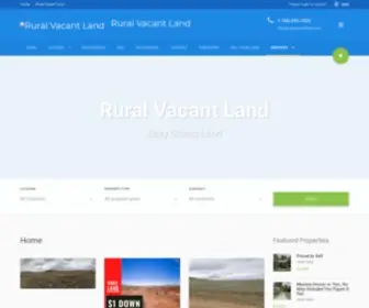 Ruralvacantland.com(Easy Cheap Land) Screenshot