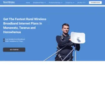 Ruralwireless.nz(Fast, Reliable Rural Broadband) Screenshot