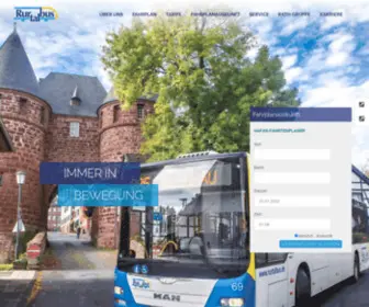 Rurtalbus.de(Immer in Bewegung) Screenshot