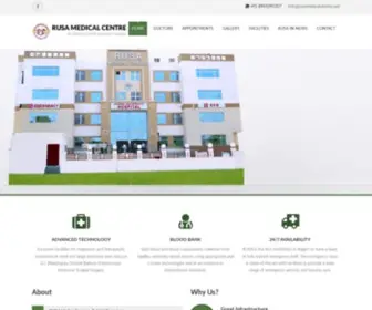 Rusamedicalcentre.com(Rusa Medical Centre) Screenshot