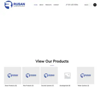 Rusan.co.za(Rusan Electronic Sales and Services) Screenshot