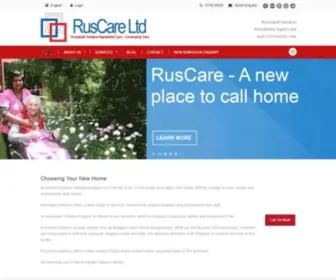 Ruscare.com.au(Home) Screenshot