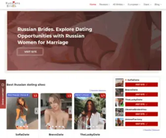 Rusdigitalcoop.com(Russian Brides) Screenshot