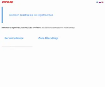 Rusdivx.ee(Быстрый кредит в Эстонии) Screenshot