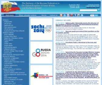 Rusemblon.org(Embassy of the Russian Federation to the United Kingdom of Great Britain and Northern Ireland) Screenshot