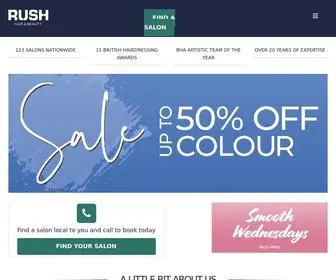 Rush.co.uk(Hair & Beauty Salons) Screenshot
