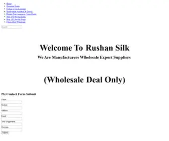 Rushansilk.in(My WordPress Blog) Screenshot