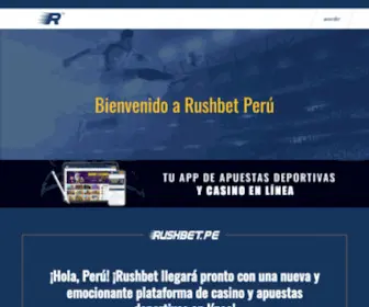 Rushbet.pe(Pronosticos deportivas y de futbol) Screenshot