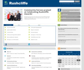 Rushcliffe.gov.uk(Rushcliffe Borough Council) Screenshot