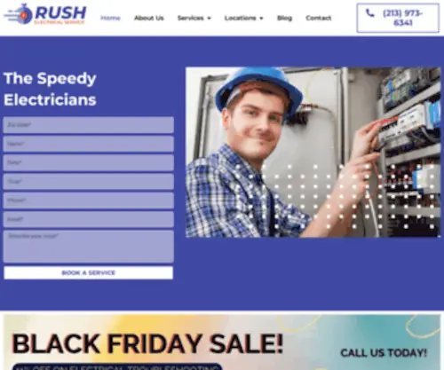 Rushelectricalservice.com(Rushelectricalservice) Screenshot