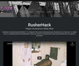 Rusherhack.org(Rusherhack) Screenshot