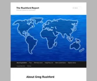 Rushfordreport.com(The Rushford Report) Screenshot