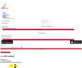 Rushforme.com(Pickup And Drop Services) Screenshot