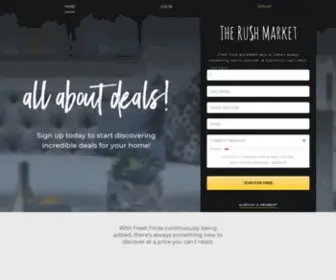 Rushmarket.com(The Rush Market) Screenshot