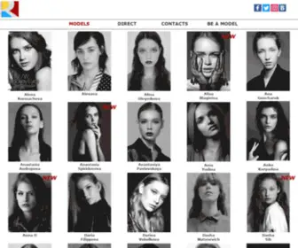 Rushmodels.com(Rush Model Management) Screenshot