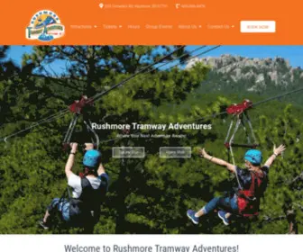 Rushmoretramwayadventures.com(Rushmore Tramway Adventures) Screenshot