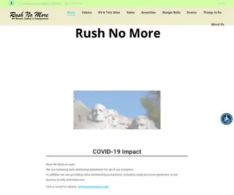 Rushnomore.com(Rush-No-More) Screenshot