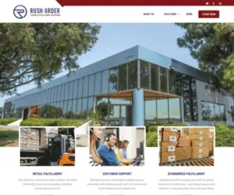 Rushorder.com(Fulfillment Center) Screenshot