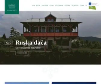 Ruska-Daca.si(Ruska dača) Screenshot