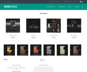 Rusmods.com(RusMods shop) Screenshot