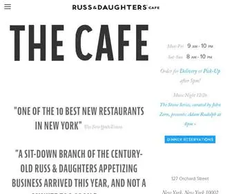 Russanddaughterscafe.com(Russ & Daughters Cafe) Screenshot