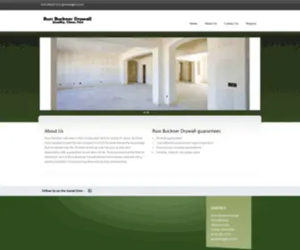 Russbucknerdrywall.com(Russ Buckner Drywall) Screenshot