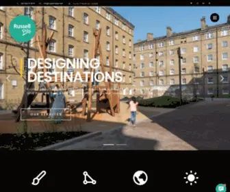 Russell-Play.com(Playground Equipment design) Screenshot